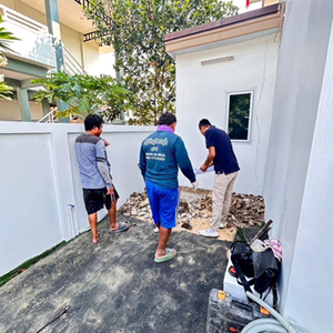 บริการดีดบ้านปูน 2 ชั้น โทร/ไลน์ 0945157920