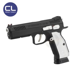 CL Project Custom KJ CZ Shadow 2 GBB (Cerakote Version) - Black & Silver Limited Edition