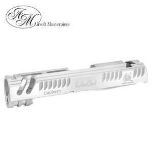 Airsoft Masterpiece Limcat Battlecat 4.3 Standard Slide for Hi-CAPA (Silver)