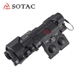 SOTAC MAWL-C1+ IR Laser Aiming Device Replica - Red Laser (Black)