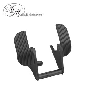 Airsoft Masterpiece Steel Thumb Safety Type 4 – SV Wide (Matt Black)