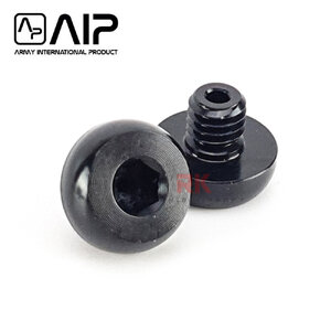AIP Aluminum Grip Screws for Hi-CAPA - Black