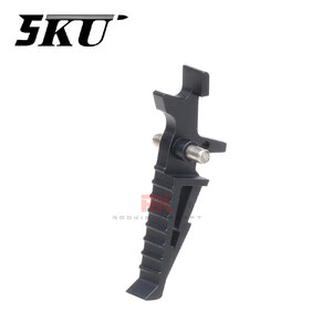 5KU CNC Aluminum Trigger for AR / M4 AEG (5KU-286) - Black