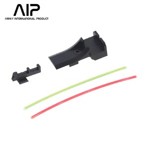 AIP Alumimun Front and Rear Fiber Sight Ver.3 for Marui Hi-CAPA 5.1