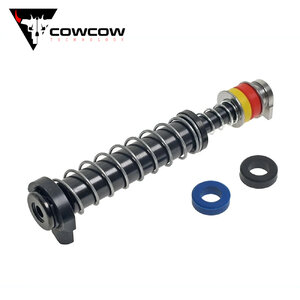 CowCow G17 Gen4 Stainless Steel Guide Rod Set (Black)