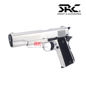 SRC M1911 A1 GBB - Silver