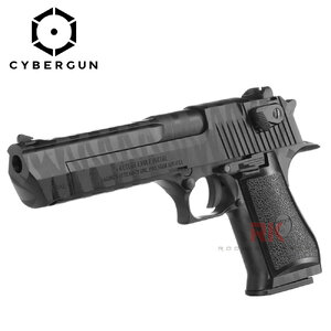 Cybergun / WE Desert Eagle Tiger Stripe .50AE GBB Pistol (Black)