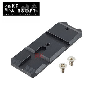 KF Airsoft Aluminum Rail For TM Hi-Capa 5.1 - Black