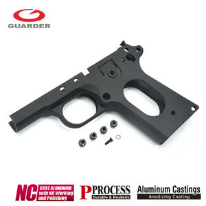 Guarder Aluminum Frame for Marui V10 - Black