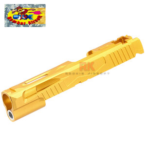 Bomber Battle Aluminum Standard Slide for Marui Hi-CAPA 5.1 / 1911 - Gold