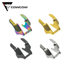 COWCOW Match Grade Stainless Steel Thumb Safety for Marui HI-CAPA