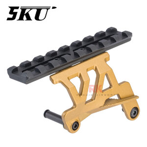 5KU Aluminum Optic Rail Mount for Hi-Capa (Gold)