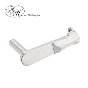 Airsoft Masterpiece CNC Steel Slide Stop Type 3 - STI (Silver)