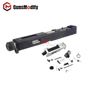 GunsModify SAI Style RMR Slide Set For TM G17 - Silver