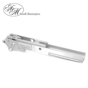 Airsoft Masterpiece 4.3" Aluminum Advance Frame with Rail - Infinity (Silver)