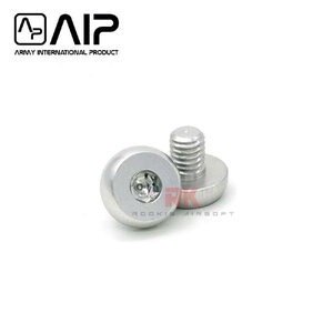AIP Aluminum Grip Screws for Hi-CAPA - Silver