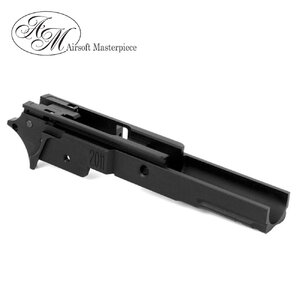 Airsoft Masterpiece 3.9" Aluminum Advance Frame with Rail - STI 2011 (Black)