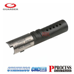 Guarder CNC Stainless Outer Barrel for Marui V10 (Dual Tone)