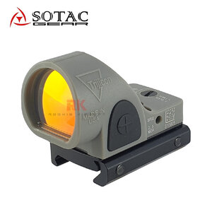 Sotac Trijicon SRO Red Dot (Nylon) With Glock Mount (Gray)