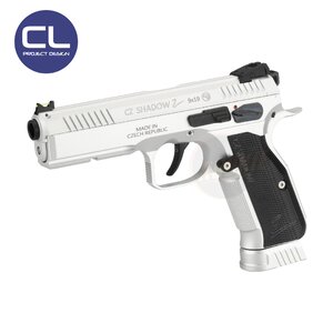 CL Project Custom KJ CZ Shadow 2 GBB (CNC Version) - Silver & Black Limited Edition
