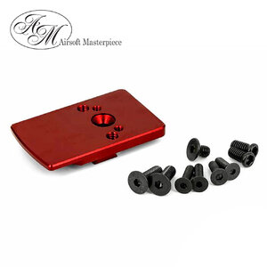 Airsoft Masterpiece Rear Sight Mount for Hi-CAPA 5.1 (Red)
