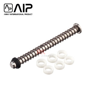 AIP Steel Recoil Spring Guide Rod Set for Marui / VFC G17 Gen3 (Silver)