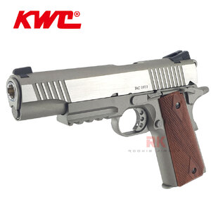 KWC M1911 Tactical Co2 GBB - Silver