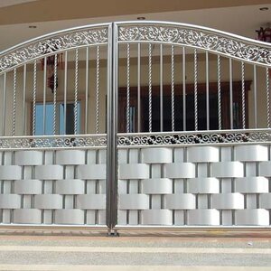 ประตูรั้วสแตนเลส สุโขทัย 0895700989