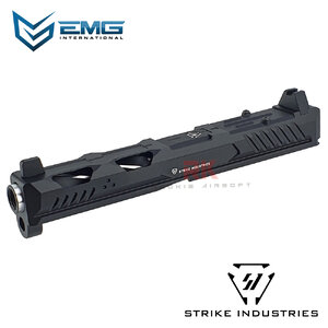 EMG / G&P Strike Industries Licensed ARK-17 Slide Set for Marui / WE G17 Gen3 (Black)