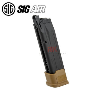 SIG AIR 25rds Magazine for P320 M17 GBB (Green Gas) - Tan
