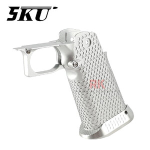 5KU Aluminum Grip Type 1 for Marui Hi-CAPA (Silver)
