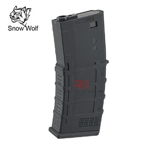 Snow Wolf 120rds PMAG Mid-Cap Magazine for M4 AEG (Black)