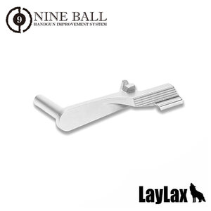 LAYLAX Nine Ball Extended Slide Stop for Tokyo Marui Hi-CAPA 5.1 / 4.3 - Silver