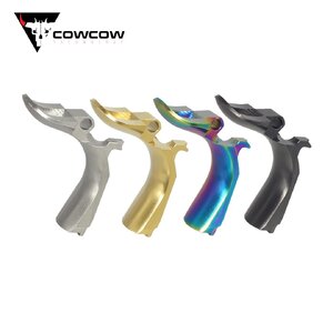 COWCOW Match Grade Stainless Steel Grip Safety for Marui Hi-CAPA