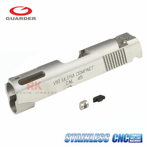 Guarder CNC Stainless Slide for Marui V10