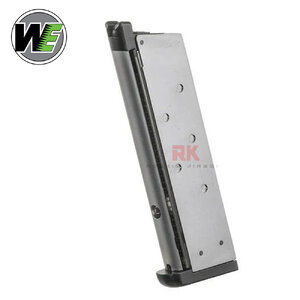 WE 15rds Gas Magazine for 1911 TAC / MEU (Silver)