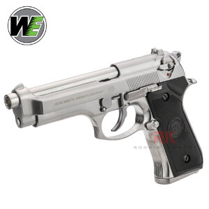 WE Beretta M92 Semi Version GBB (Silver)