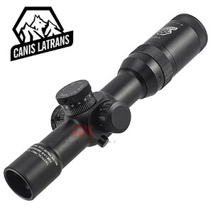 Canis Latrans 1-4x24mm IRF Scope (Black)