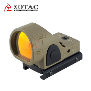 Sotac Trijicon SRO Red Dot (Nylon) With Glock Mount (DE)
