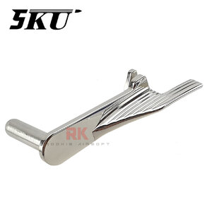 5KU Stainless Steel Extended Slide Stop Type 1 for Marui Hi-CAPA (GB-502)