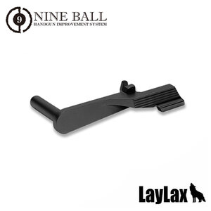 LAYLAX Nine Ball Extended Slide Stop for Tokyo Marui Hi-CAPA 5.1 / 4.3 - Black