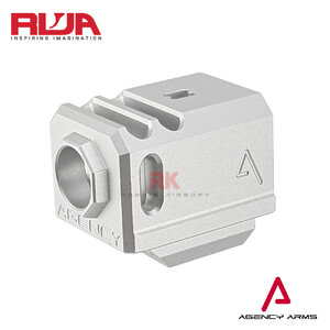 RWA Agency Arms 417 Dual Port Compensator (14mm CCW) - Silver