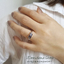 แหวนพลอยไพลิน พลอยสีน้ำเงิน ดีไซน์น่ารัก ใส่ติดนิ้วได้ตลอด ตัวเรือนเงินแท้ silver925 ชุบทองคำขาว ชิ้นงานประณีต จัดส่งรวดเร็ว รับประกันคุณภาพ