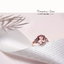 แหวนพิงค์ทัวร์มาลีน สีลูกพีชหวานเจี๊ยบ พลอยทรงไข่ขนาด 9x7 mm. แมทช์กับตัวเรือนสีพิงค์โกลด์ ลุคคุณหนูไฮโซมากกก พลอยสีนี้ขายดีมากค่ะ