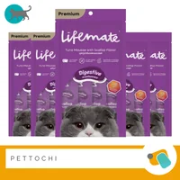Lifemate ขนมแมวเลียไลฟ์เมต บำรุงสุขภาพ 1 ถุงมี 4 ซอง หนักซองละ12g Lifemate ขนมแมวเลียไลฟ์เมต บำรุงสุขภาพ 1 ถุงมี 4 ซอง หนักซองละ12g
