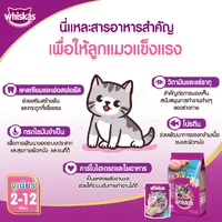 Whiskas วิสกัส อาหารเพื่อสุขภาพและคุณค่าทางโภชนาการสำหรับแมวและลูกแมว 450g-3Kg Whiskas วิสกัส อาหารเพื่อสุขภาพและคุณค่าทางโภชนาการสำหรับแมวและลูกแมว 450g-3Kg