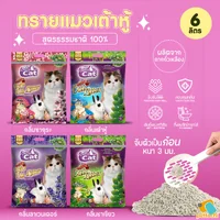 Catty Cat แคทตี้แคท ทรายแมวภูเขาไฟ ทรายแมวคริสตัล ทรายแมวเต้าหู้ จับตัวเป็นก้อน