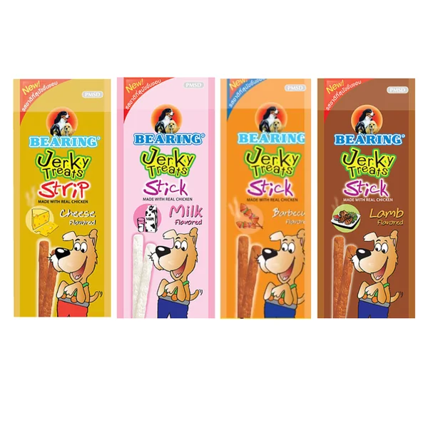ขนมสุนัข Bearing Jerky Treat Stick 50 G แบริ่ง เจอร์กี้ทรีทสติ๊ก ขนมสุนัข Bearing Jerky Treat Stick 50 G แบริ่ง เจอร์กี้ทรีทสติ๊ก
