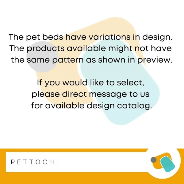 Pet Beds ที่นอนสัตว์เลี้ยง เบาะนอน ที่นอนหมาแมว คละลาย เบาะนุ่ม ระบายอากาศดี ซักได้ image 7