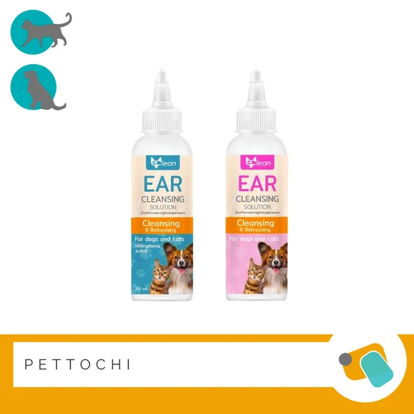 Eclean Ear Cleanssing น้ำยาเช็ดทำความสะอาดหู สำหรับสุนัขและแมว 118 ML Eclean Ear Cleanssing น้ำยาเช็ดทำความสะอาดหู สำหรับสุนัขและแมว 118 ML